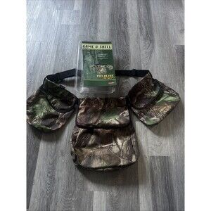 Fieldline Camo Hunting Waist Belt 3 Pouch Game Bag Made in USA Camouflage‎